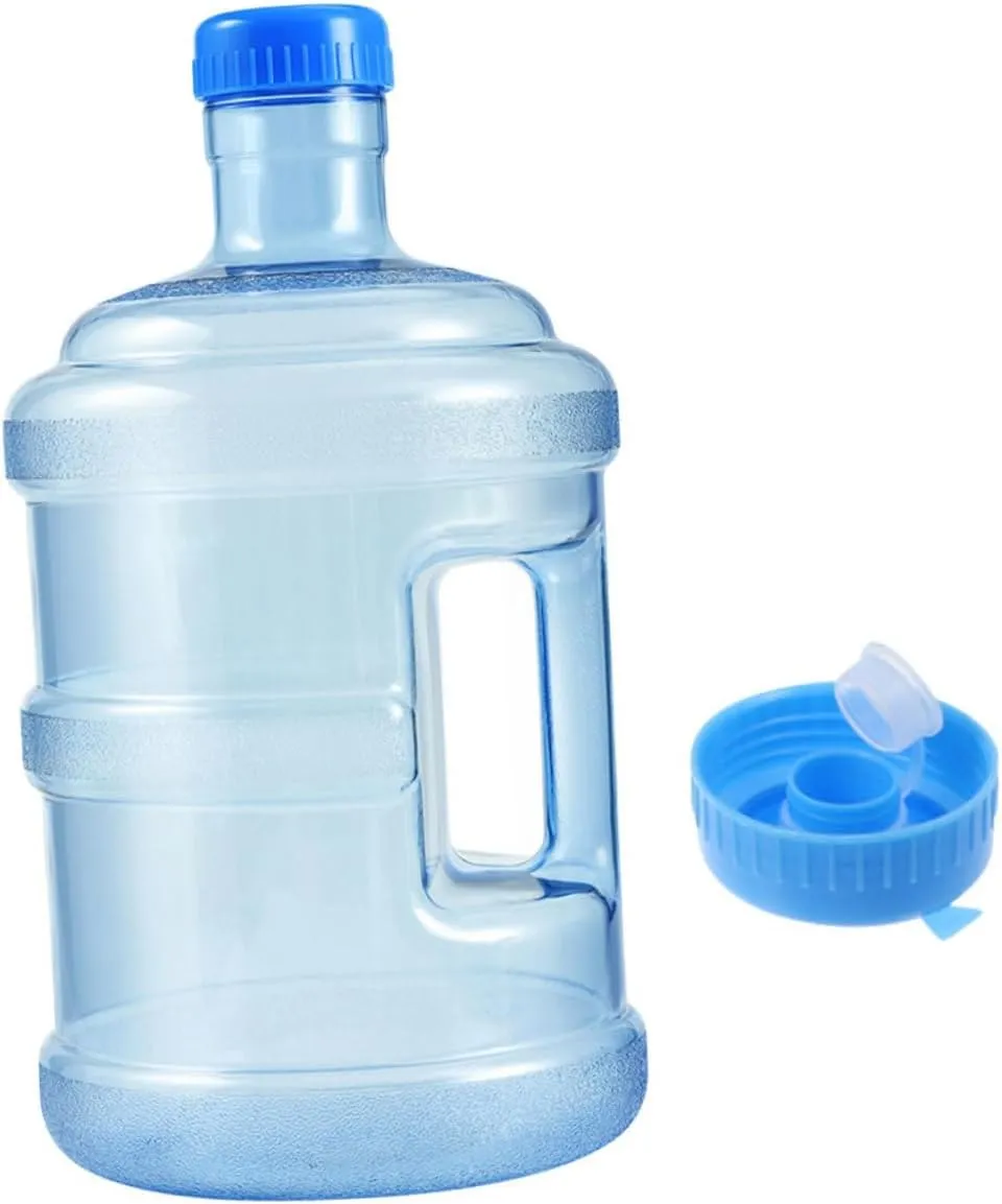 1 Set Portable Water Jug with Handle Design Reusable Water Container for Camping Hiking Travel and Outdoor Activities for Bbq and Picnics Convenient and Comfortable to Carry