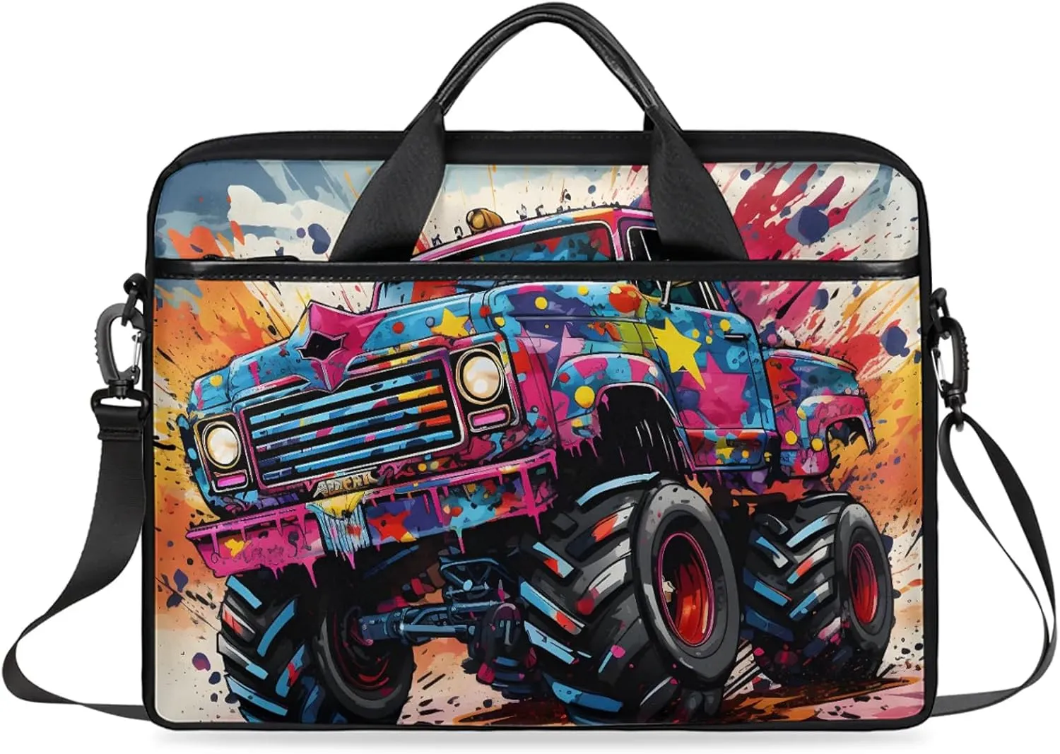 13-15 Inch Trucks Handy Laptop Bag Diggers Shoulder Laptop Bag For Work, School, Travel And More