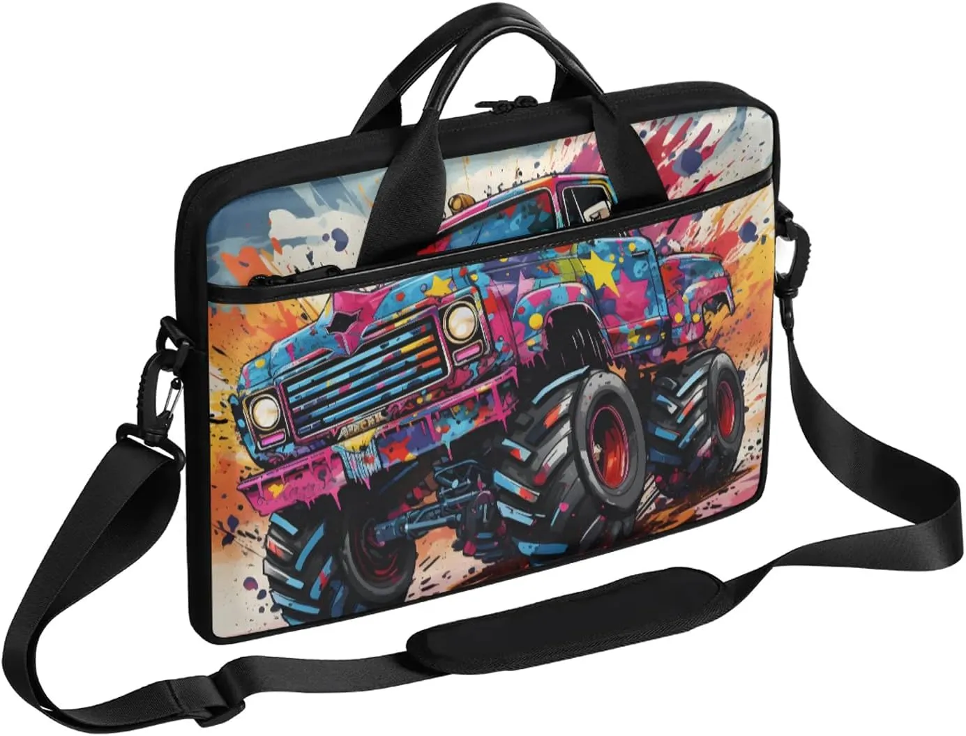 13-15 Inch Trucks Handy Laptop Bag Diggers Shoulder Laptop Bag For Work, School, Travel And More
