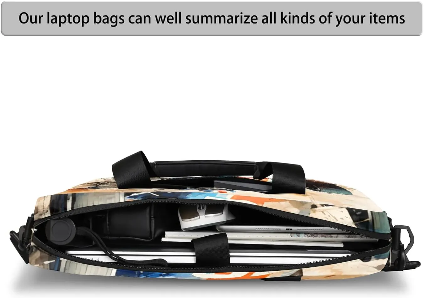 15.7 Inch Laptop Bag Computer Bag for Women Men Laptop Carrying Case with Adjustable Shoulder Strap