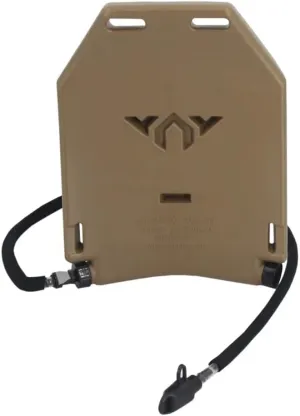 1.75L Tactical Hydration Water Panel -MOLLE Compatible Plate Carrier Insert for J.PC/C.PC/A.VS Vest | Leakproof Valve & Detachable Reservoir