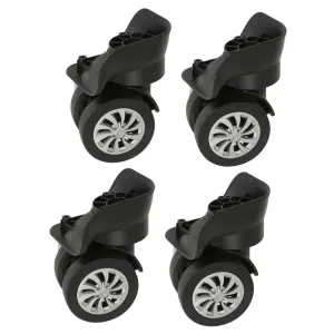 2 Pieces Luggage Wheels Replacement Universal Wheel Trolley Case Easily Install Wear Resistant Suitcase Casters for Luggage