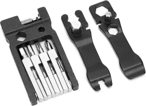 20 in 1 Bike Repair Tools Set,Portable Bike Multitool,Chain Repair Kit,Multi Purpose Mountain Bike Maintenance Combination Tool Kit