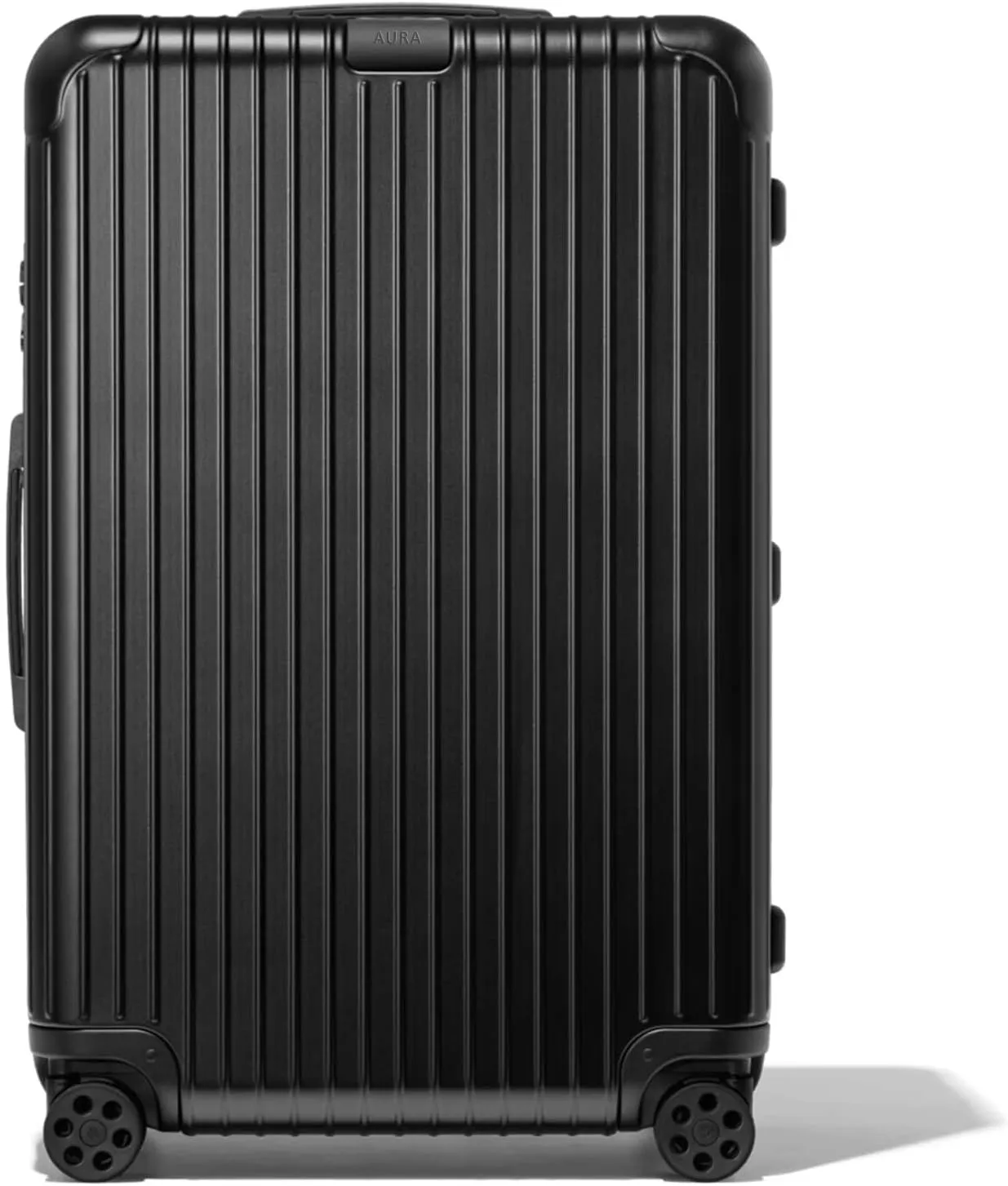 26” Matte Black Aluminum Luggage – Premium Multiwheel Travel Case with TSA Lock | 64L Capacity (26 inch)