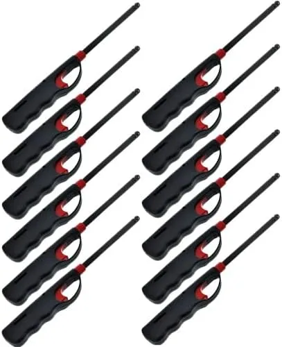 3-12 Pack Handi Gas Lighter BBQ Kitchen Stove Fireplace Grill Long Lighters New (12 Pack)
