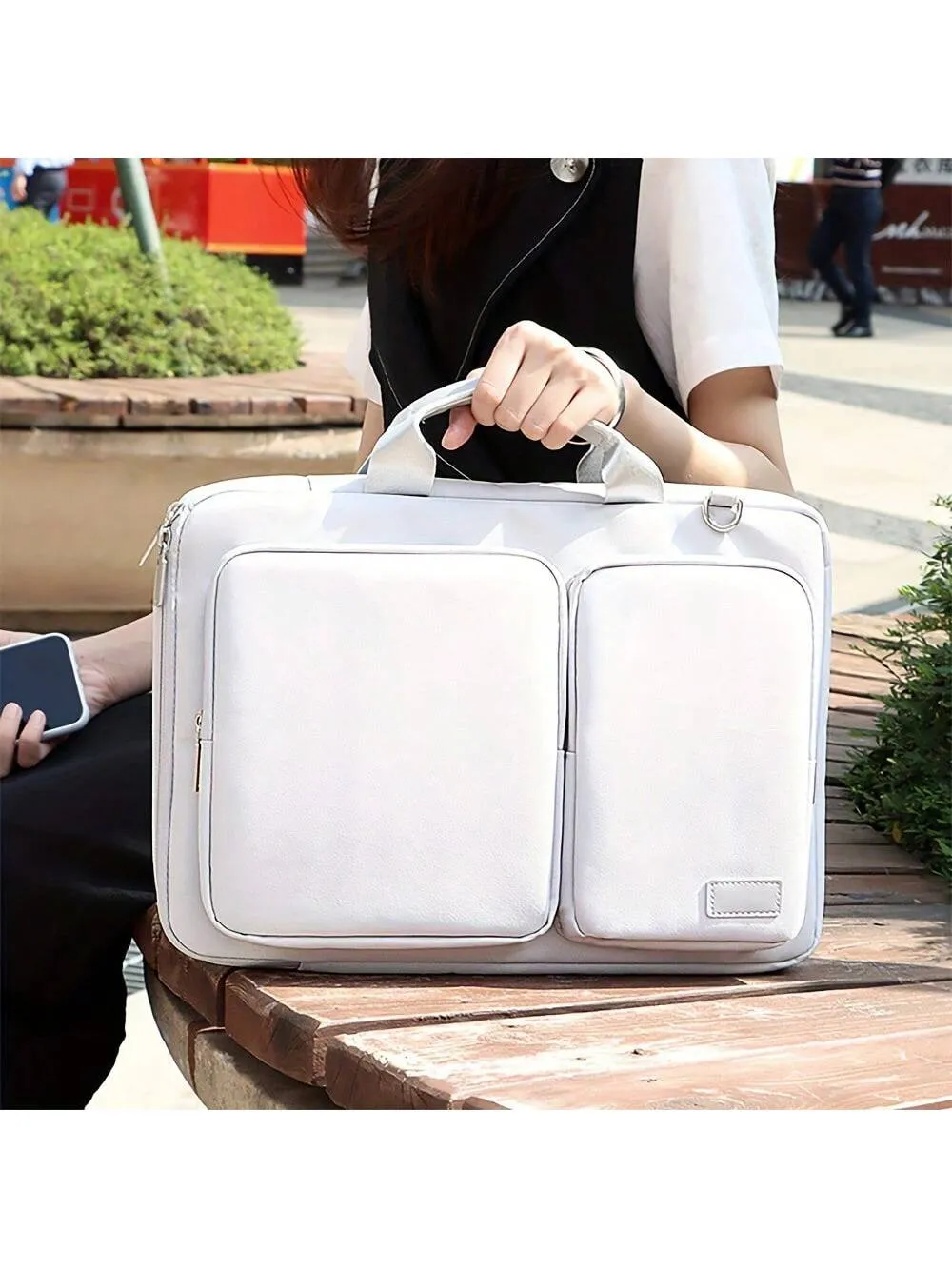 360 Protective Laptop Case: Stylish Shoulder Bag forLaptops - Waterproof & Shockproof Design for Business, School, and Travel