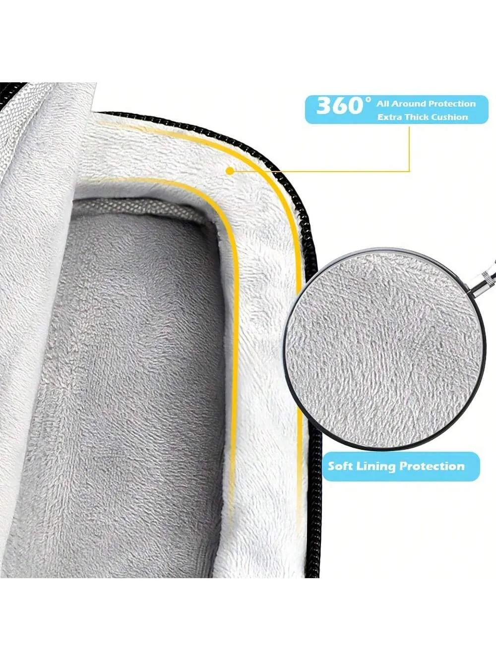 360 Protective Laptop Case: Stylish Shoulder Bag forLaptops - Waterproof & Shockproof Design for Business, School, and Travel