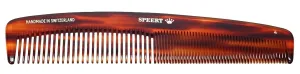 #4 Handmade Wide Narrow Tooth Comb Tortoise Havana Acetate Thick Coarse Curly Thin Fine Straight Hair Detangling Parting Grooming Teasing Styling Hairdresser Barber Hairdressing Wet Dry Pocket
