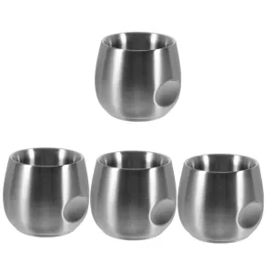 4pcs Beard Cup Men Shaving Cup Small Shaving Container Male Shaving Foaming Cup Shave Soap Bowl Small Soap Cup Bowl for Shaving Natural Shaving Cup Soap Shaving Bowl Shave Soap Cup