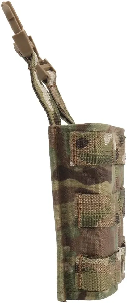 5.56 Triple Mag Pouch Tactical Placard with Nylon Mag Carrier Clip for Chest Rig