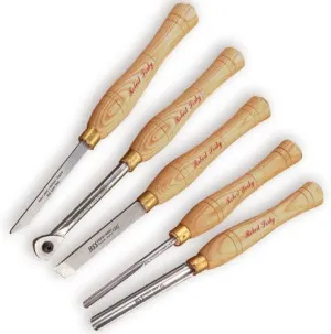 5pc. Robert Sorby #46HS Intermediate Micro Turning Set