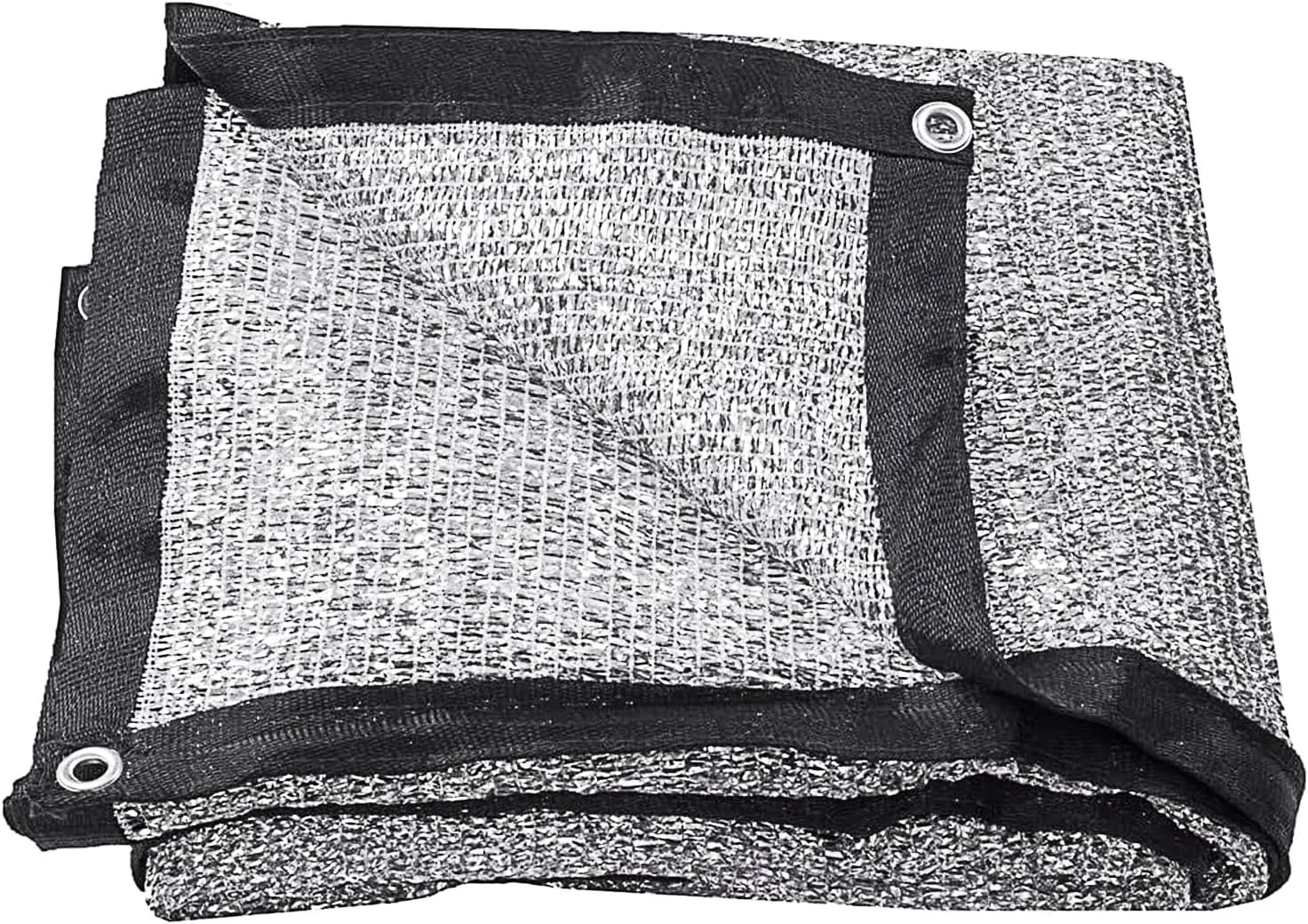 6.5ft x 10ft Aluminet Shade Cloth 90% Reflective Aluminium Shade Netting Sun Shade Cover with Grommets for Cars, Dogs, Outdoor, RV, Garden Patio