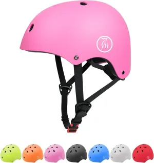67i Bike Helmet Skateboard Helmet for Adult Cycling Bicycle Scooter Helmets for Men Women Adjustable Roller Skate Helmet for Multi-Sport Bicycle Scooter Inline Rollerblading Cycling Skateboarding