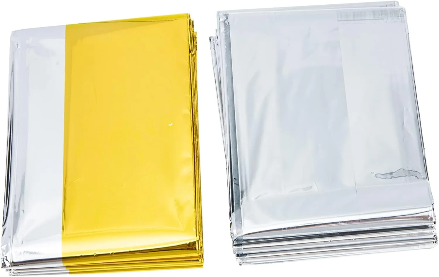 6Pcs Thermal Insulation Emergency Blanket Windproof Portable Outdoor Blankets for Camping Hiking Survival Gear Colors