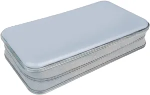 80-Slot Storage Handbag Disc Box Dusproof Protections Sleeve Case Storage Solution for Travel Use