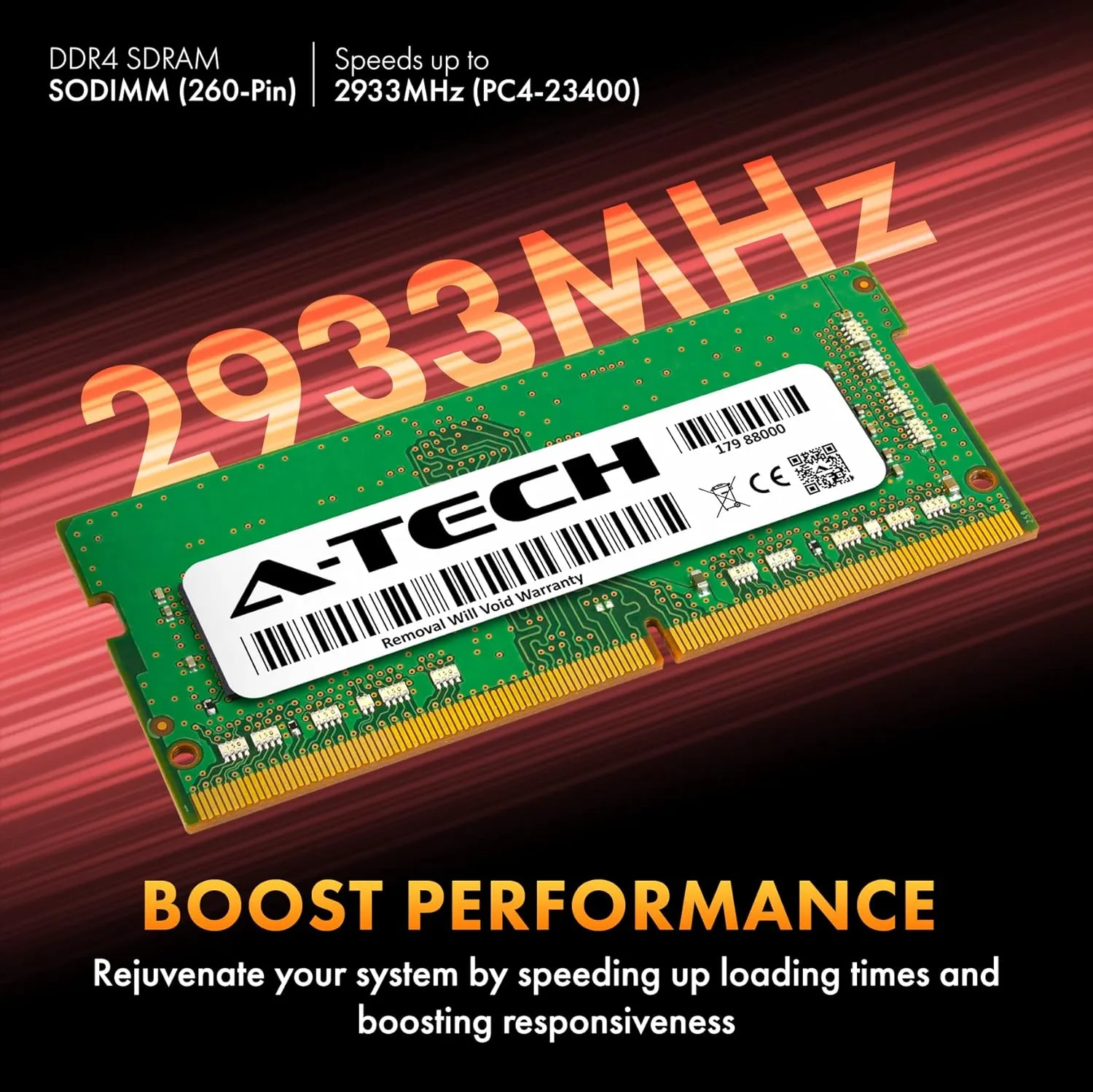 A-Tech 8GB RAM for ASUS TUF Gaming F15 (10th Gen) FX506, FX506LH, FX506LI, FX506LU Gaming Laptop | DDR4 2933MHz PC4-23400 SODIMM 1.2V 260-Pin Non-ECC SO-DIMM Memory Upgrade