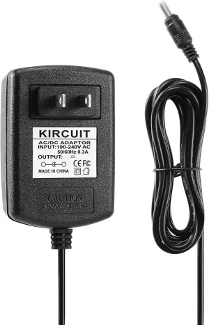 AC-DC Adapter for Saitek R660GT Force Feedback Steering Wheel Power Supply Cord