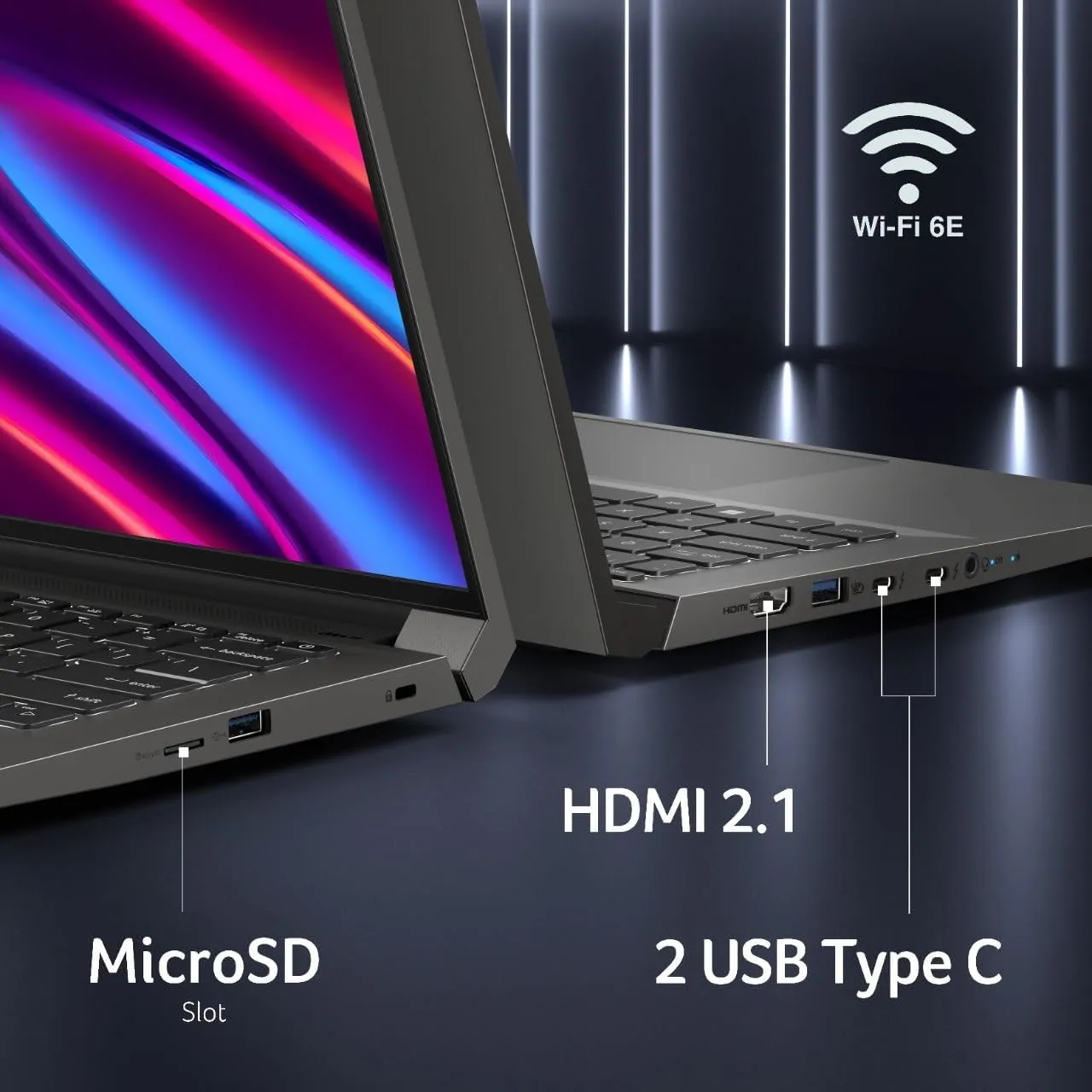 Acer Swift X 14 Laptop | 14.5" OLED 2880 x 1800 120Hz Calman Verified | Unlock AI Experiences | Intel Core Ultra 7 Processor 155H | NVIDIA GeForce RTX 4060 | 16GB LPDDR5X | 1TB SSD | SFX14-72G-77NJ