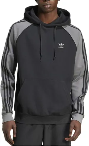 adidas Originals SST Hoodie - Men's (IW5822, Black/Grey Four)