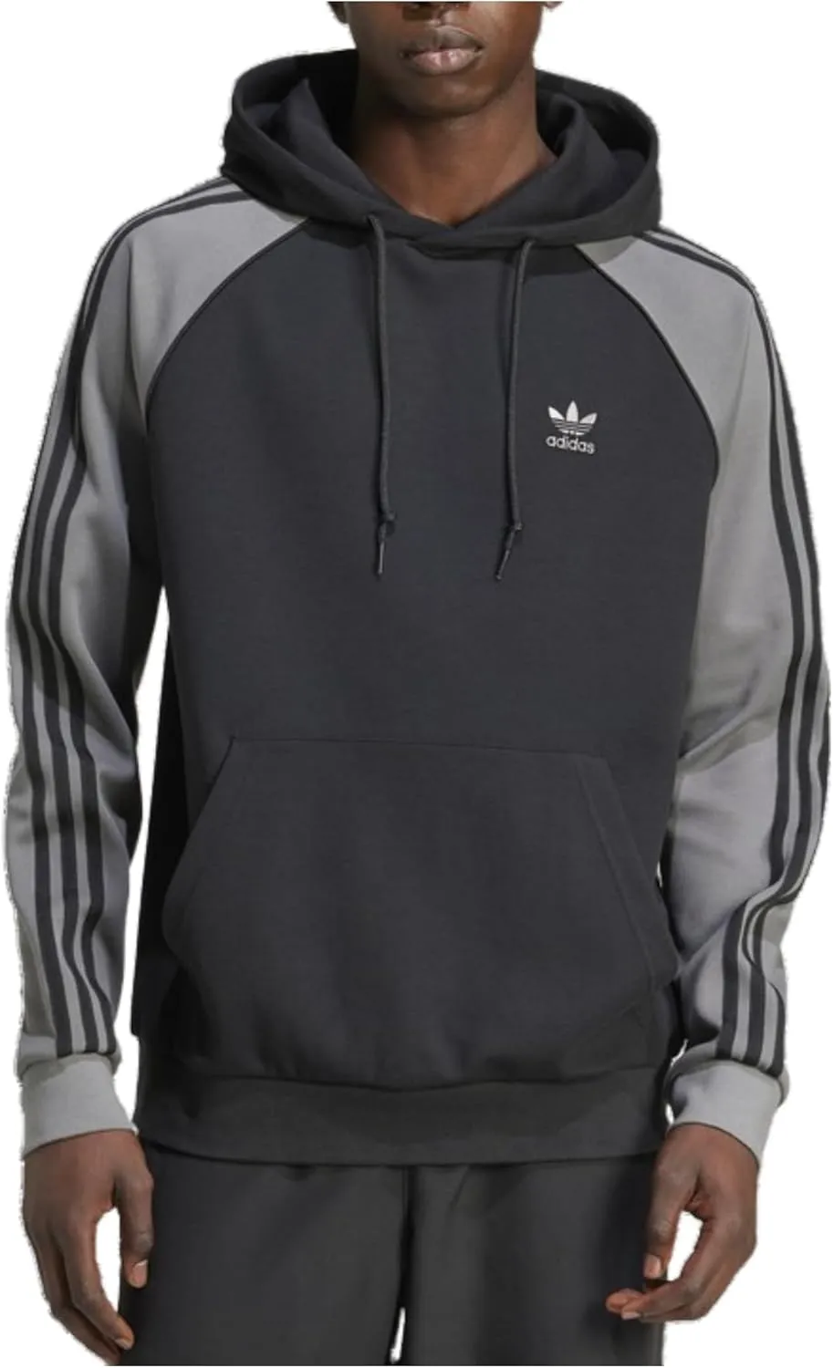 adidas Originals SST Hoodie - Men's (IW5822, Black/Grey Four)