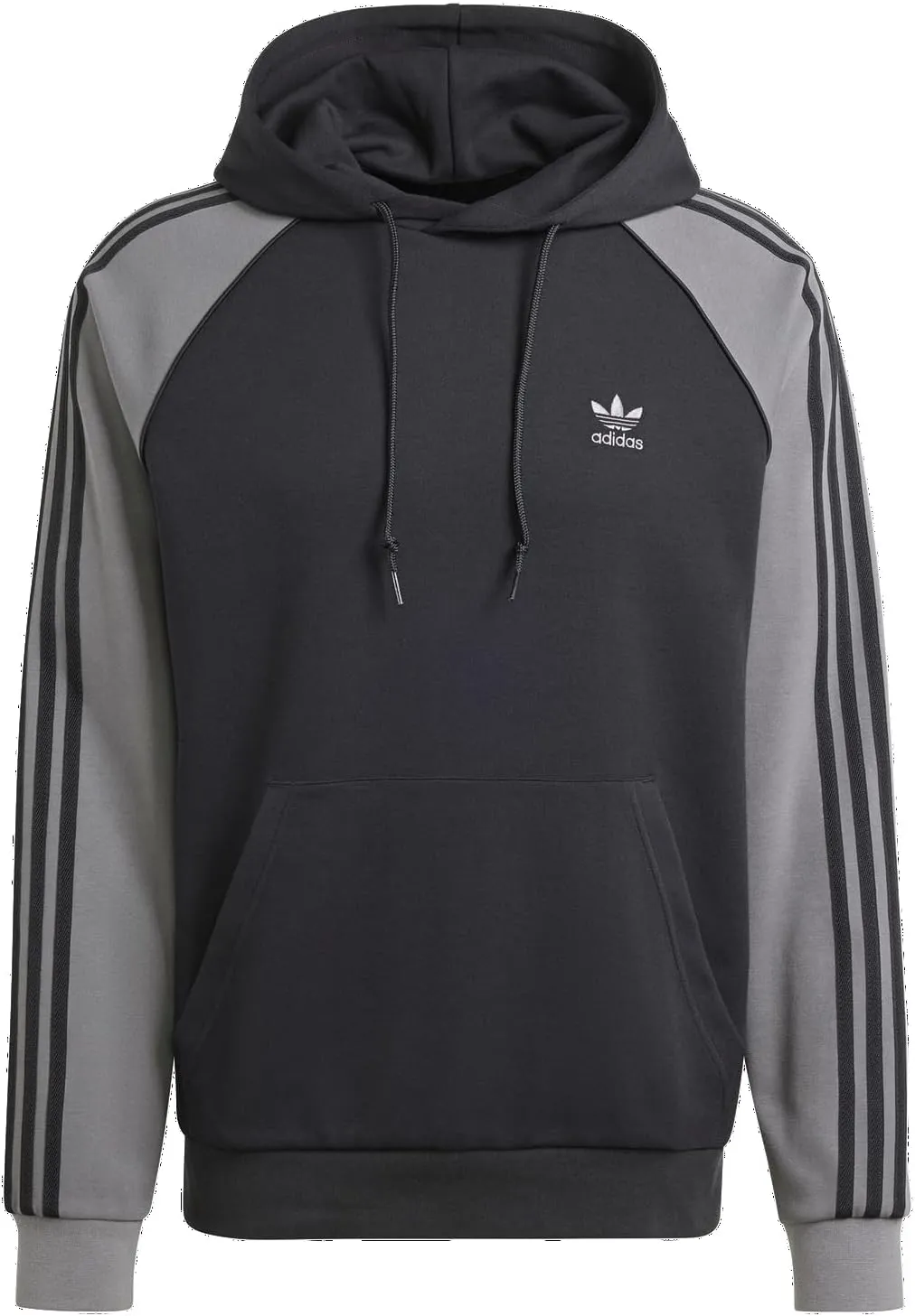 adidas Originals SST Hoodie - Men's (IW5822, Black/Grey Four)
