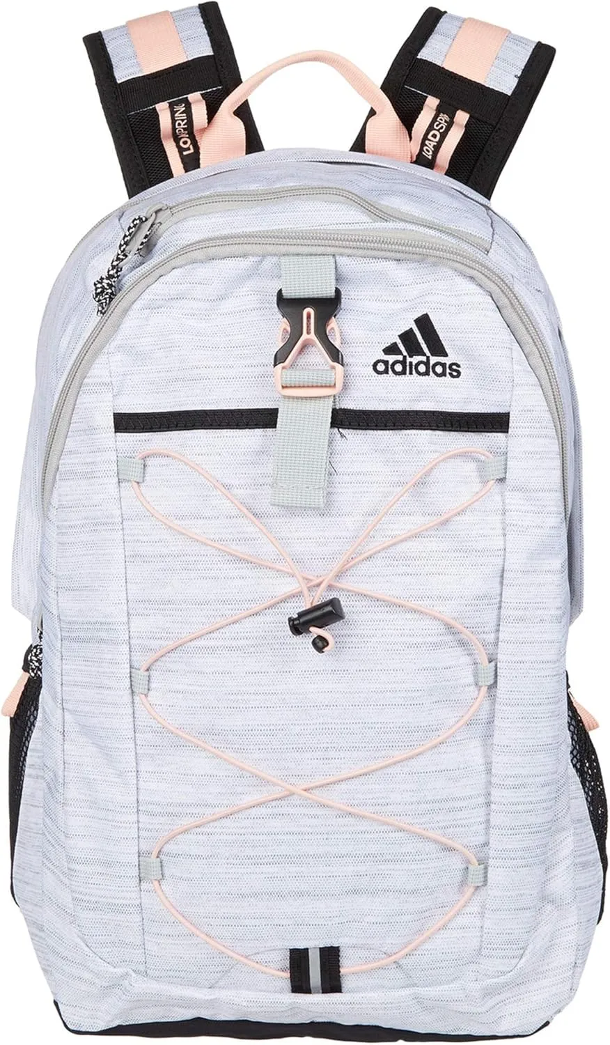 adidas Ultimate ID Backpack, Two Tone White/Haze Coral/Grey Two, One Size