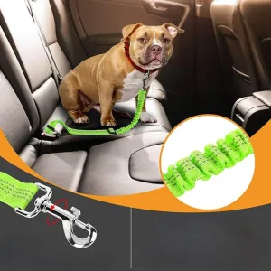 Adjustable Dog Car Leash - Breathable Mesh Pet Safety Restraint