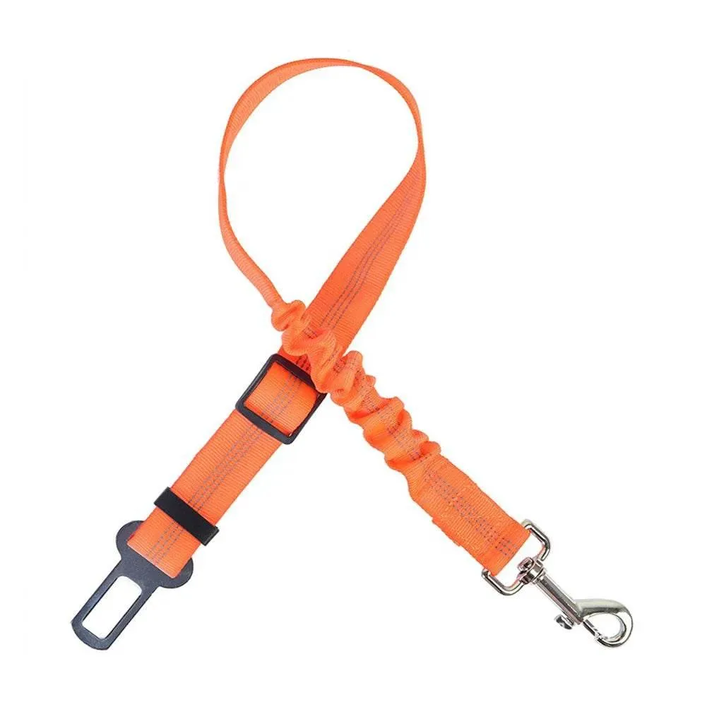 Adjustable Dog Car Leash - Breathable Mesh Pet Safety Restraint
