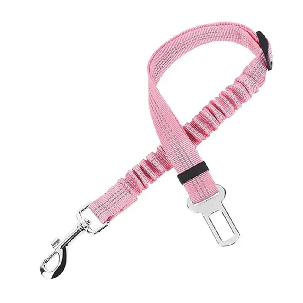 Adjustable Dog Car Leash - Breathable Mesh Pet Safety Restraint