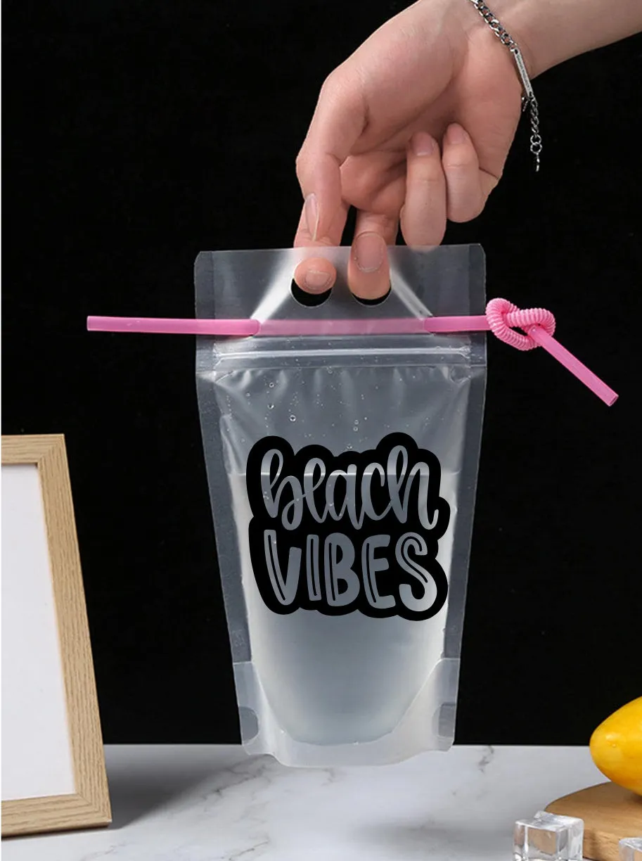 Adult Drink Pouch Beach Vibes