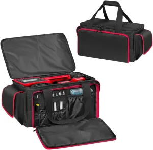 Air Compressor Bag Compatible Milwaukea M18 Inflator 2848-20, Inflator Carrying Case for Milwaukea Pump Storage Charger/Tools Accessories Battery Pack 18v 3.0-9.0 Ah, Bag Only