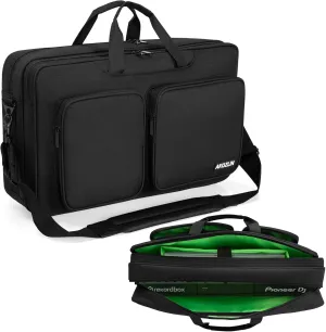 AKOZLIN Multi-layer Controller Gig Bag Padded Mixer Carry Case Fit For Pioneer DDJ FLX4 DJ Lite SB 2 3 SB2 SB3 DJ 400 RB Controller Travel Bag