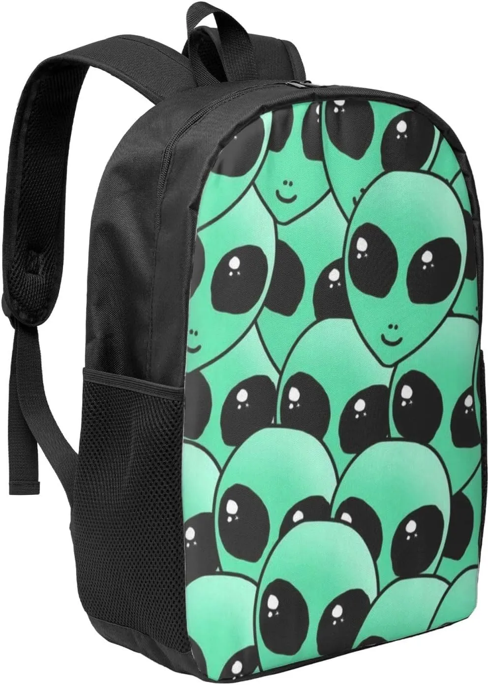 Alien Invasion Backpack, 17 Inch Travel Business Laptop Backpack For Women Men
