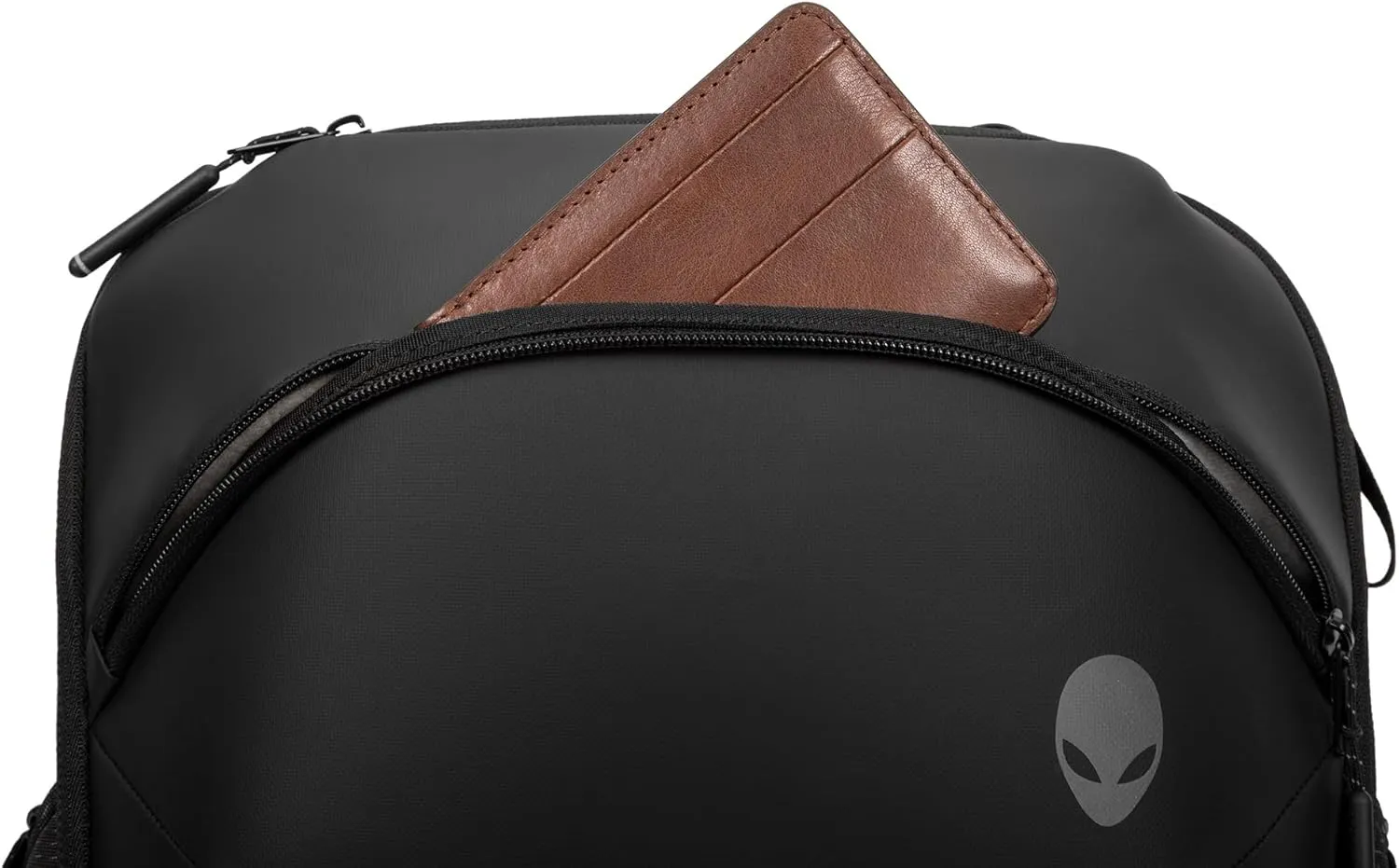Alienware AW724P Horizon Travel Backpack - Fits upto 18-inch, 840D Fabric, EVA Foamed, Weather-resistant, Shockproof, Padded Shoulder Strap, Padded Back, RFID Blocking Pocket - Galaxy Weave Black