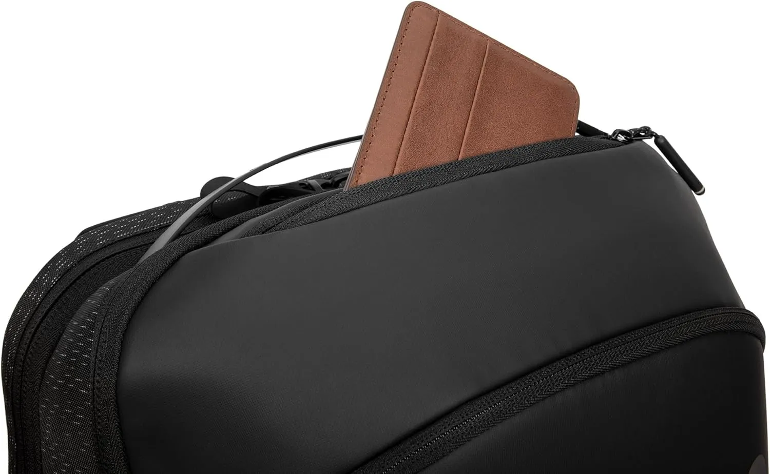 Alienware AW724P Horizon Travel Backpack - Fits upto 18-inch, 840D Fabric, EVA Foamed, Weather-resistant, Shockproof, Padded Shoulder Strap, Padded Back, RFID Blocking Pocket - Galaxy Weave Black