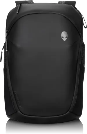 Alienware AW724P Horizon Travel Backpack - Fits upto 18-inch, 840D Fabric, EVA Foamed, Weather-resistant, Shockproof, Padded Shoulder Strap, Padded Back, RFID Blocking Pocket - Galaxy Weave Black