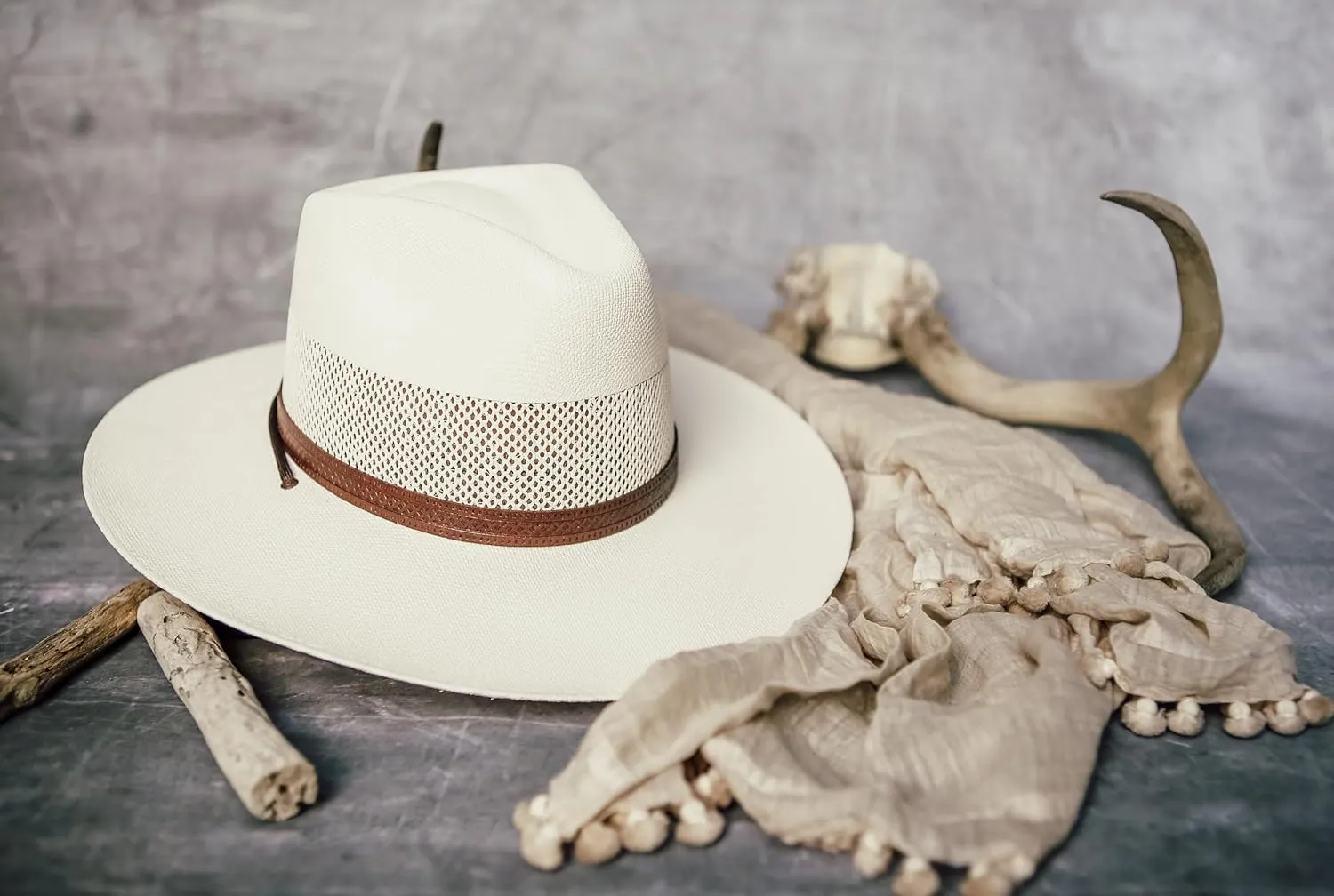 American Hat Makers Florence Fedora Hat — Straw Sun Hats for Men & Women