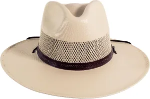American Hat Makers Florence Fedora Hat — Straw Sun Hats for Men & Women