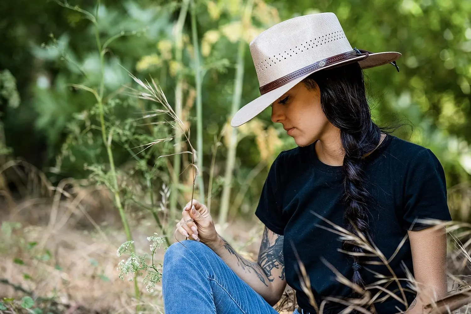 American Hat Makers Straw Hats for Men & Women – Barcelona Fedora Hat