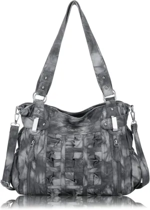 Angel Barcelo Hobo Purses and handbags for Women Satchel Handbag Women Fashion Purses Large Shoulder Handbags