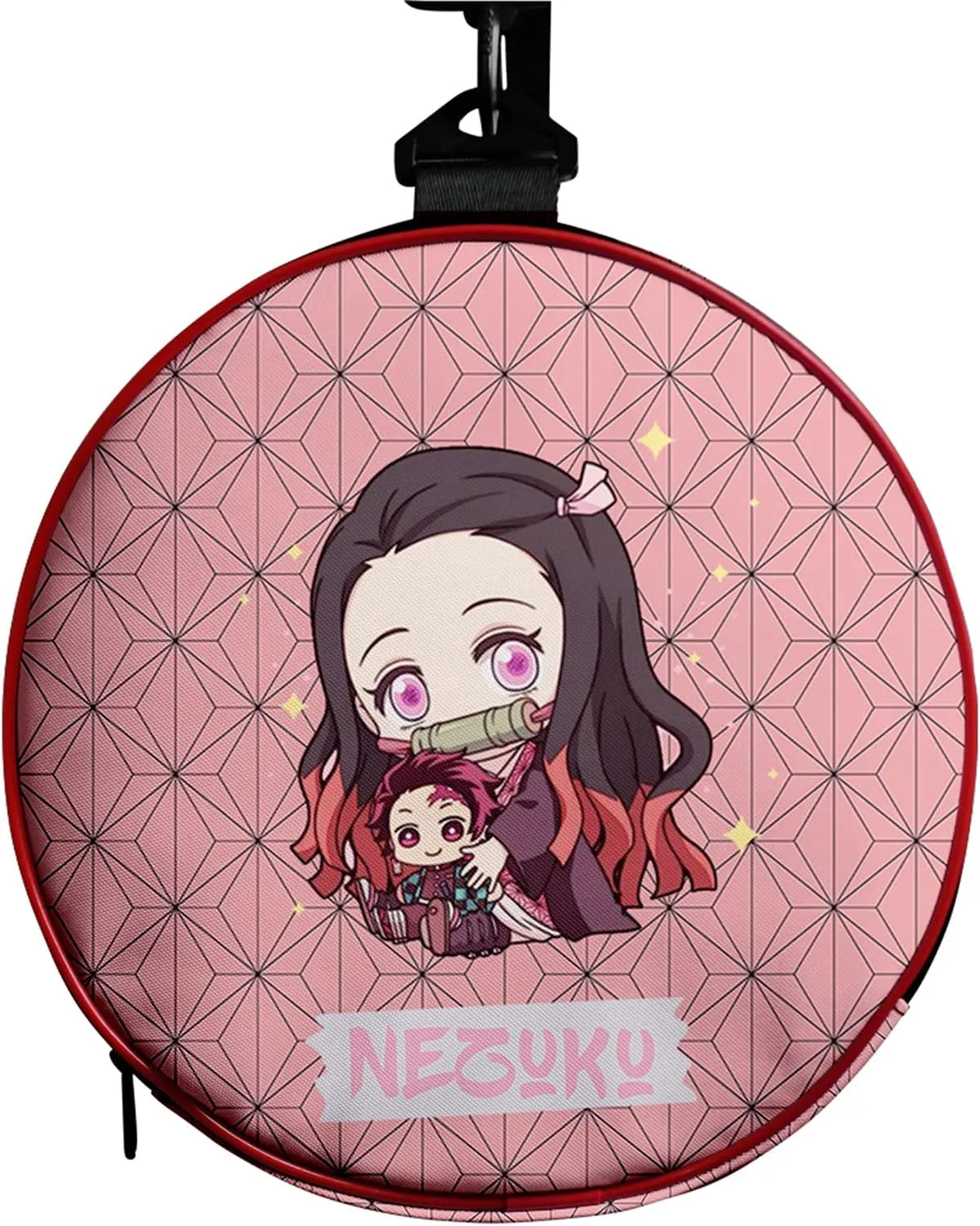 Anime Demon Slay Large Capacity Gym Bag Manga Kemitsu Sport Duffel Bag With Shoe Bag(Nezuko)