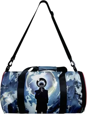 Anime Jujutsu Kaisen Gym Bag Manga Cosplay Sport Duffel Bag With Shoe Compartment(Gojo Stand) One size