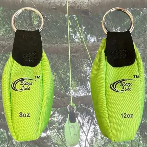 Arborist Throw Weight Pouch Bag 2-Pack Set (8 OZ and 12 OZ)- Outdoor Sports Arborist Tree Climbing Rope Climbing Tree Work Gear