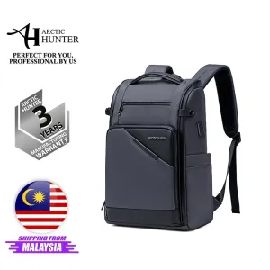 Arctic Hunter i-Ritz Multi Compartment USB Laptop Backpack Business Travel Laptop Bag (15.6")