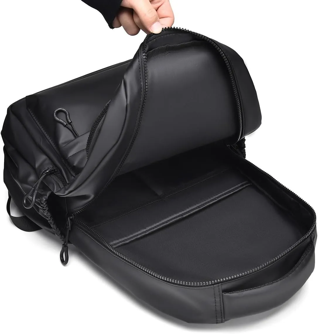 Backpack for Men Commuting Office Travel Backpack Quality Laptop Bag(D)