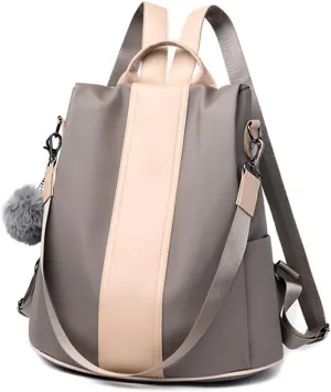 Backpack Purse for Women Fashion School Purse and Handbags Nylon Anti-theft Rucksack