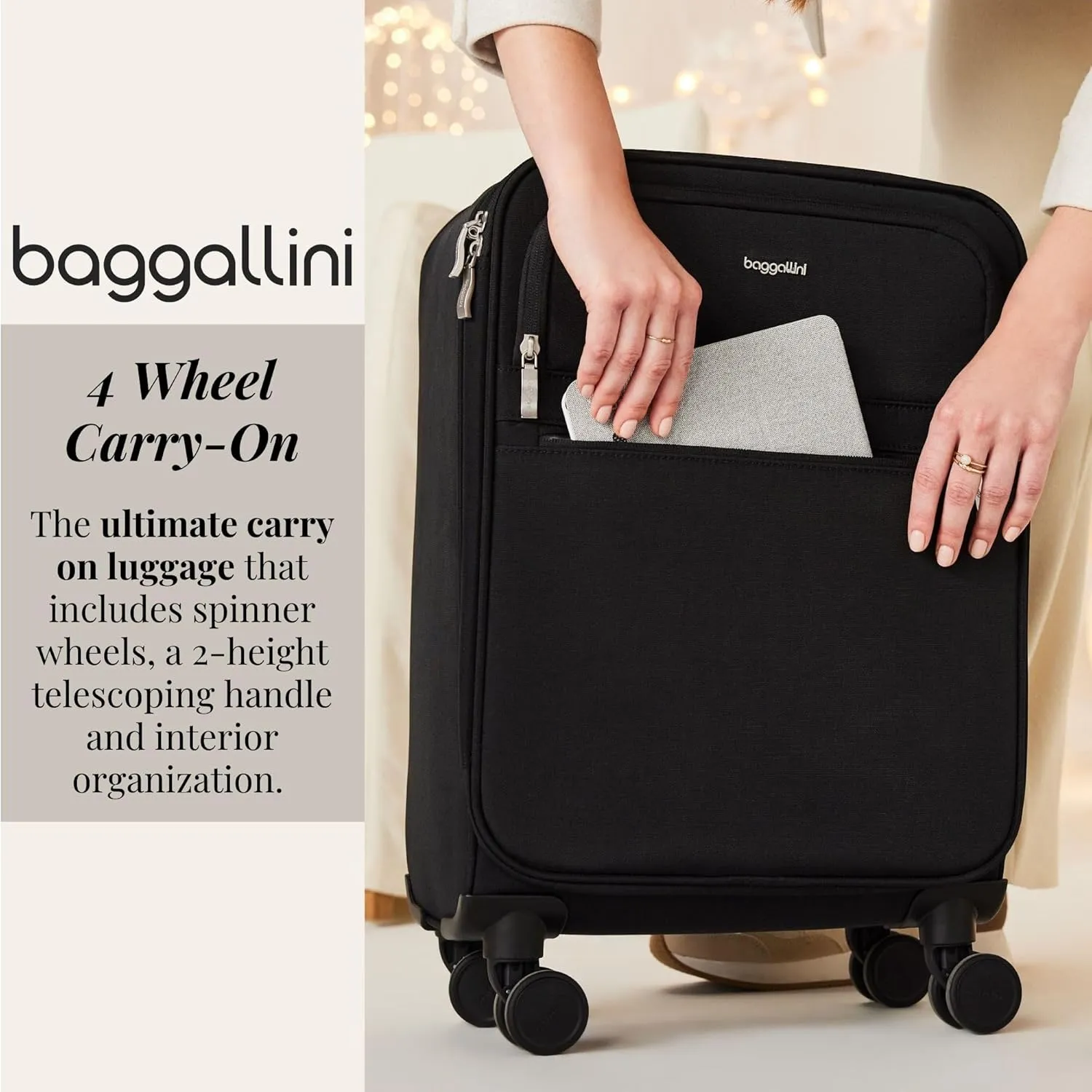 Baggallini 4 Wheel Carry-On