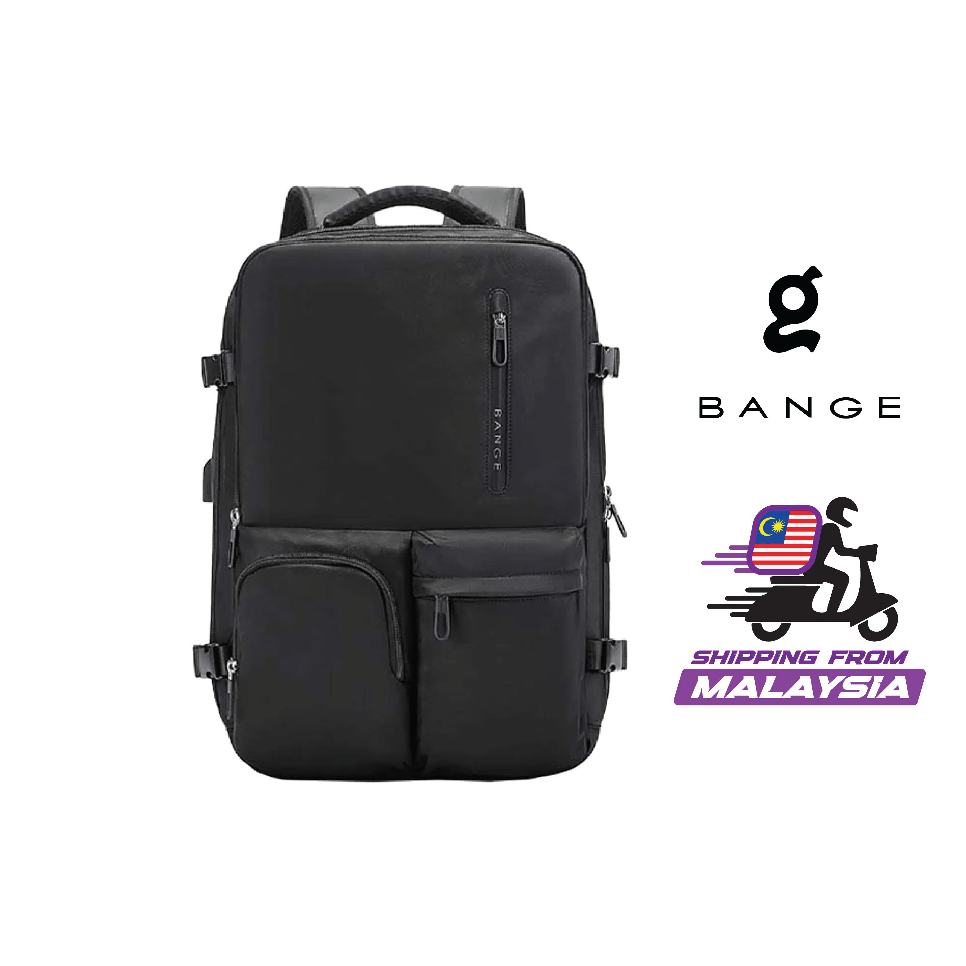 Bange Blaze Laptop Backpack Multi-Compartment Water Resistant Business Travel Laptop backpack (15.6”)