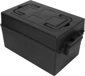 Battery Box, 7.5 x 7.5 x 12.2 in Outdoor Waterproof Universal Battery Box for Marine Automotive RV Boat Camper Travel Trailer