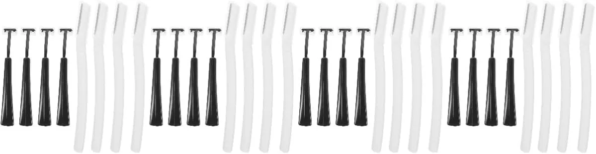 Beaupretty 16sets Eyebrow Trimming Tool Portable Eyebrow for Women Dermaplaning Tool Cover Design Lightweight and for Home Use